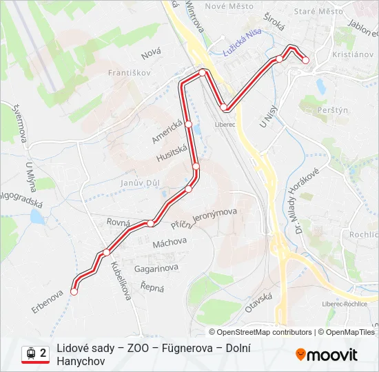 2 Light Rail Line Map