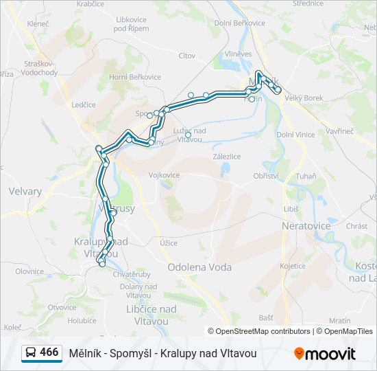  466: карта маршрута