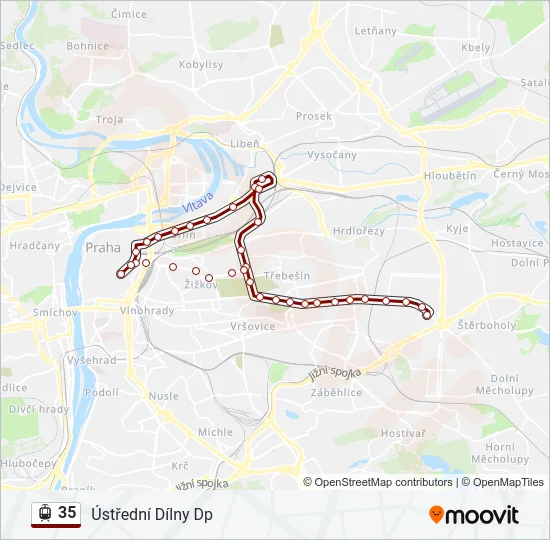 35 Light Rail Line Map