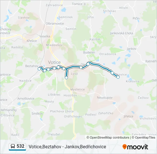 532  Line Map