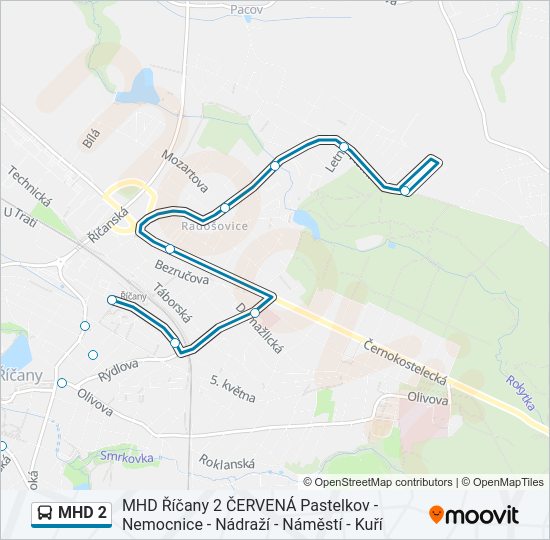 MHD 2  Line Map