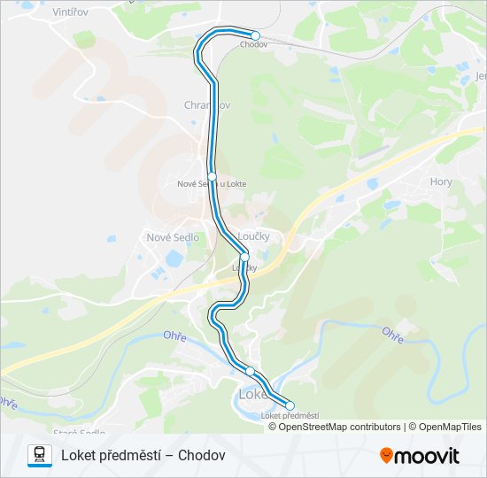 OS 27131 train Line Map