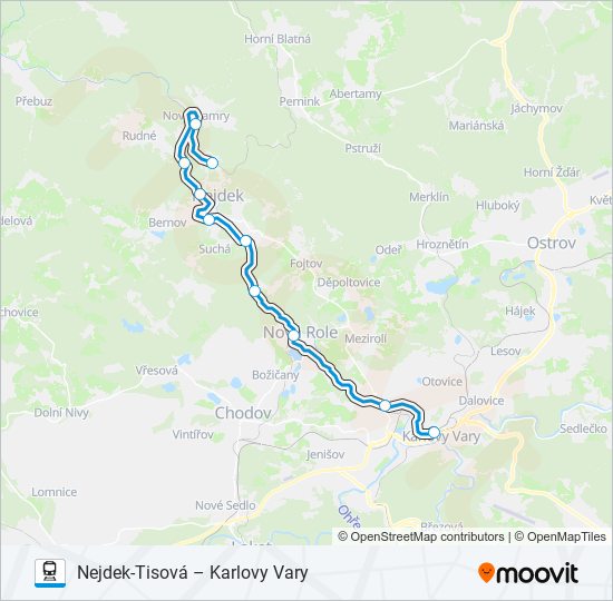 OS 17137 train Line Map