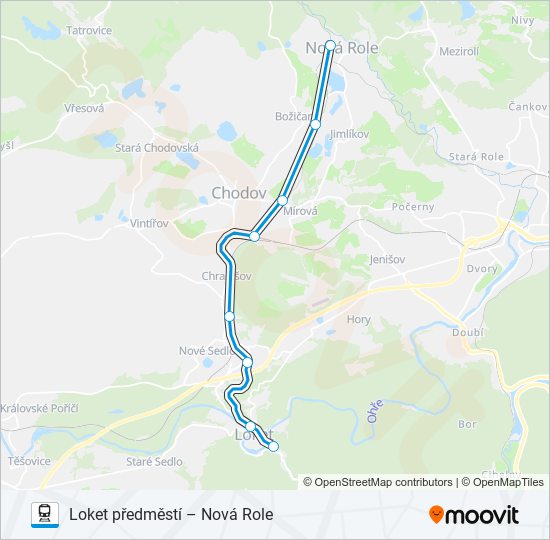 OS 27111 train Line Map