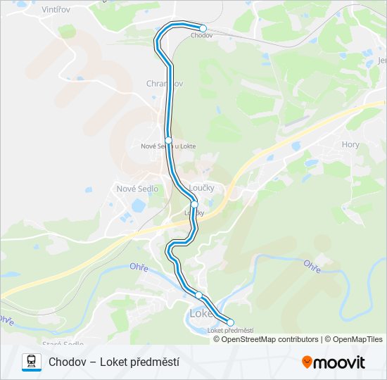 OS 27112 train Line Map