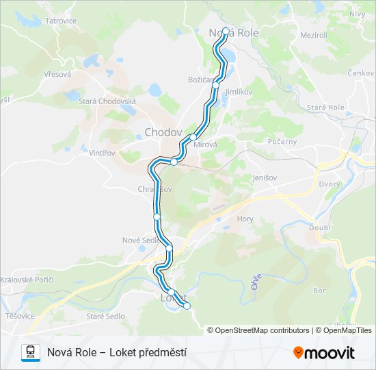 OS 27112 train Line Map