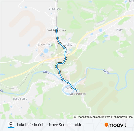 OS 27143 train Line Map