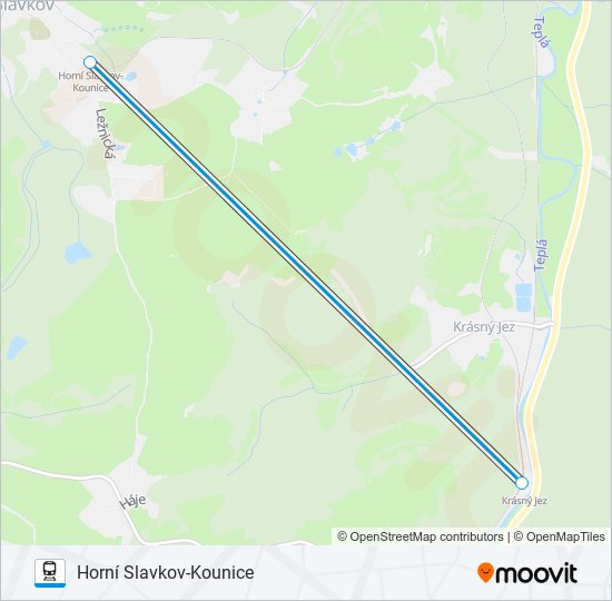 OS 27170 train Line Map