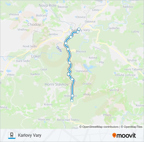 OS 27178 train Line Map