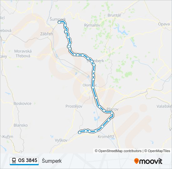 os 3845 Route Schedules Stops Maps umperk Updated