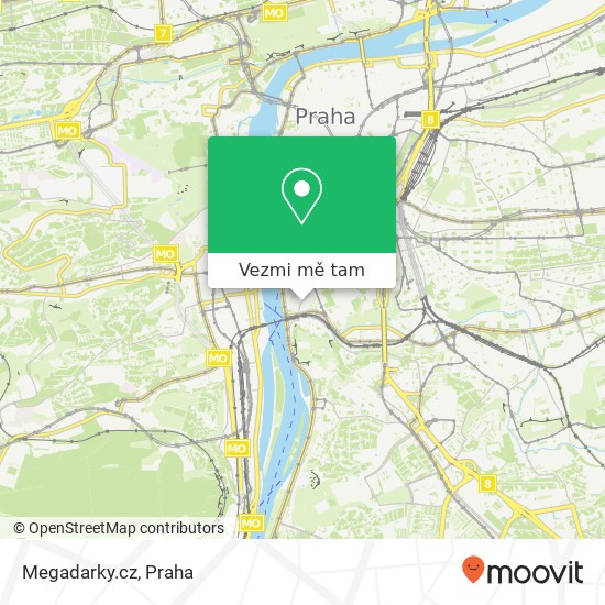 Megadarky.cz mapa