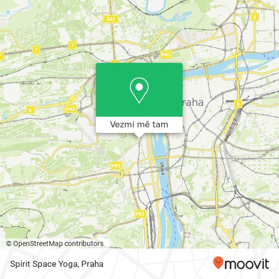 Spirit Space Yoga mapa