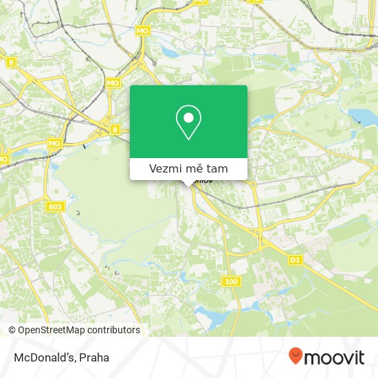 McDonald’s mapa
