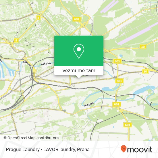Prague Laundry - LAVOR laundry mapa