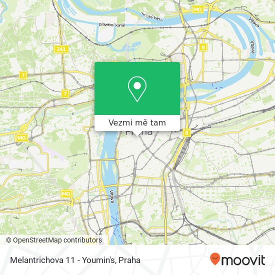Melantrichova 11 - Youmin's mapa