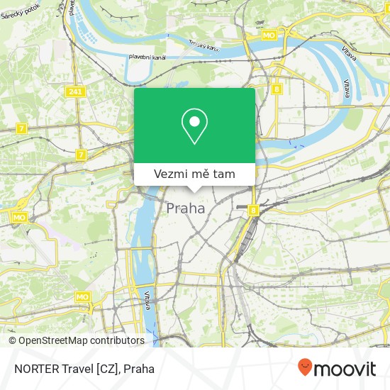 NORTER Travel [CZ] mapa