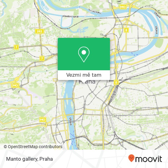 Manto gallery mapa