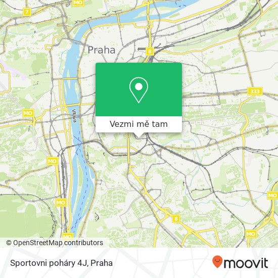 Sportovni poháry 4J mapa