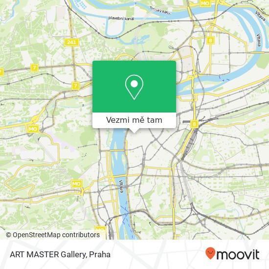 ART MASTER Gallery mapa