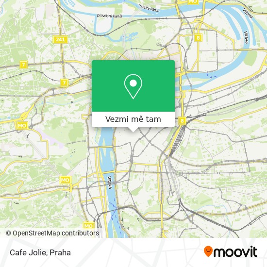 Cafe Jolie mapa