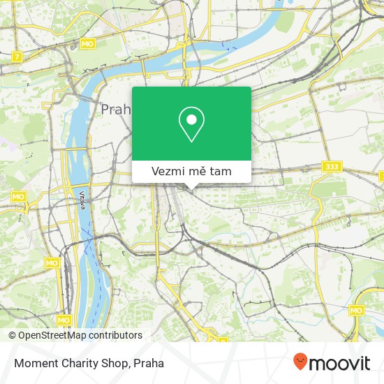 Moment Charity Shop mapa