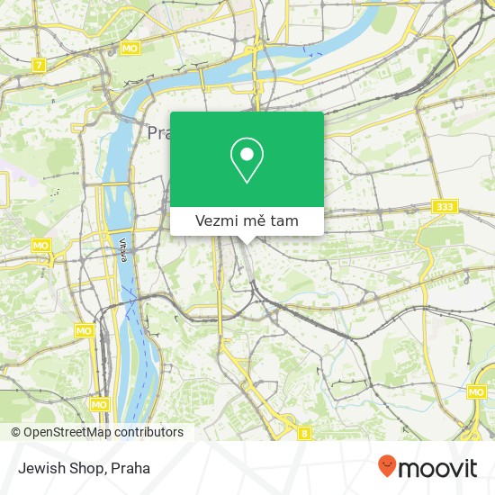 Jewish Shop mapa