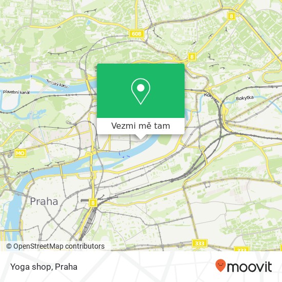 Yoga shop mapa
