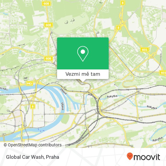 Global Car Wash mapa