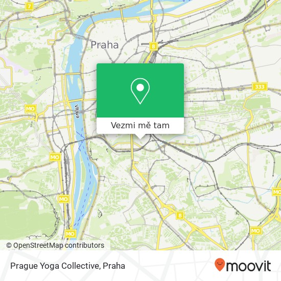 Prague Yoga Collective mapa