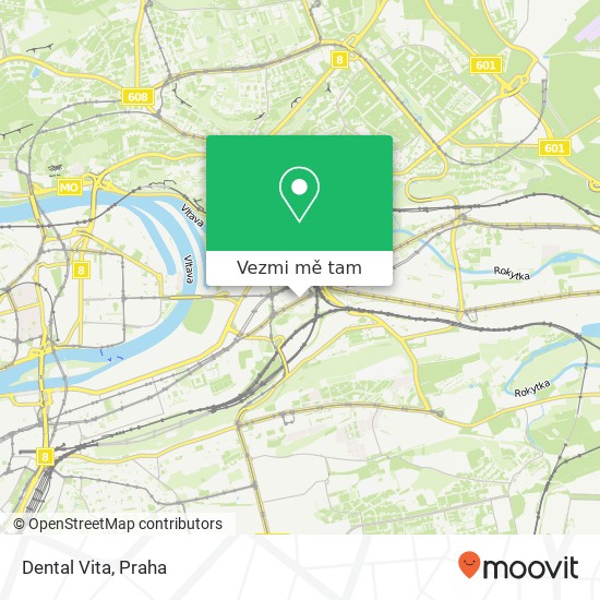 Dental Vita mapa