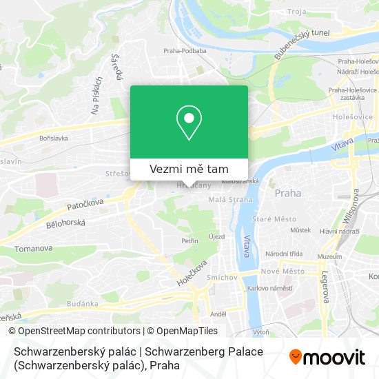 Schwarzenberský palác | Schwarzenberg Palace mapa
