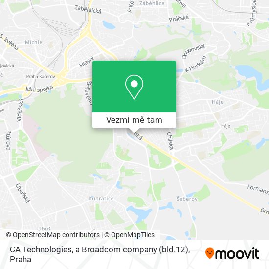 CA Technologies, a Broadcom company (bld.12) mapa