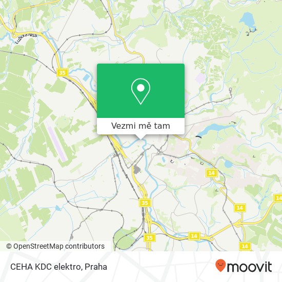 CEHA KDC elektro mapa