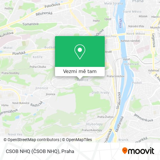 CSOB NHQ (ČSOB NHQ) mapa