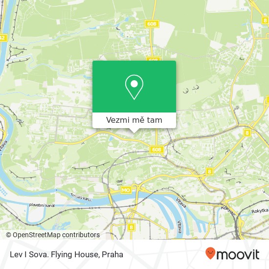 Lev I Sova. Flying House mapa