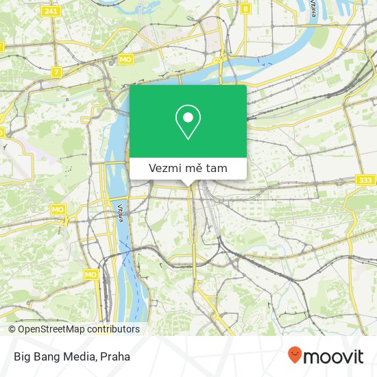 Big Bang Media mapa