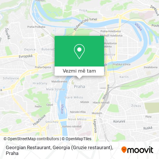 Georgian Restaurant, Georgia (Gruzie restaurant) mapa