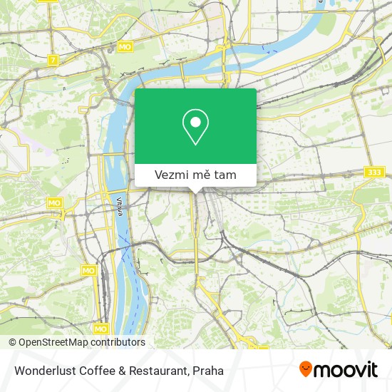 Wonderlust Coffee & Restaurant mapa