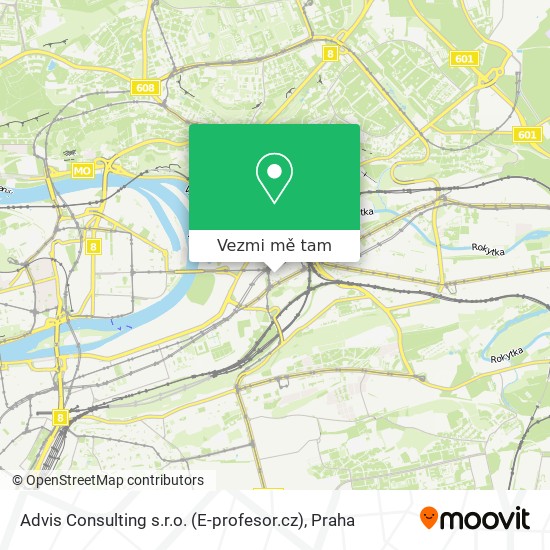 Advis Consulting s.r.o. (E-profesor.cz) mapa