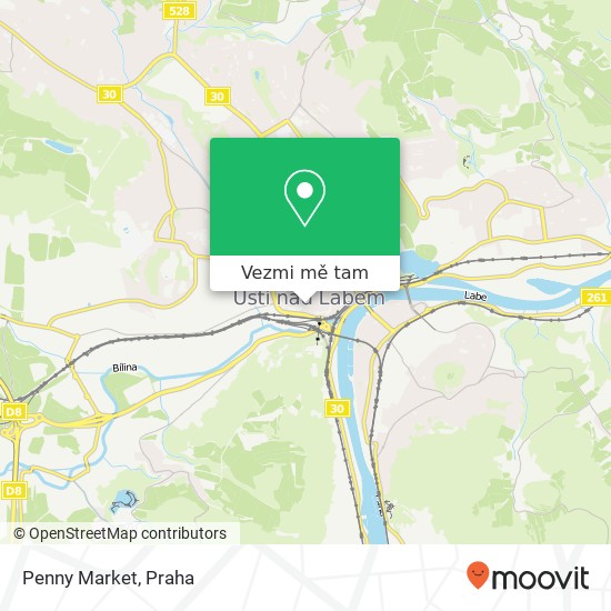 Penny Market mapa