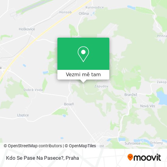 Kdo Se Pase Na Pasece? mapa