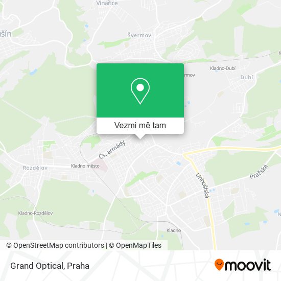 Grand Optical mapa