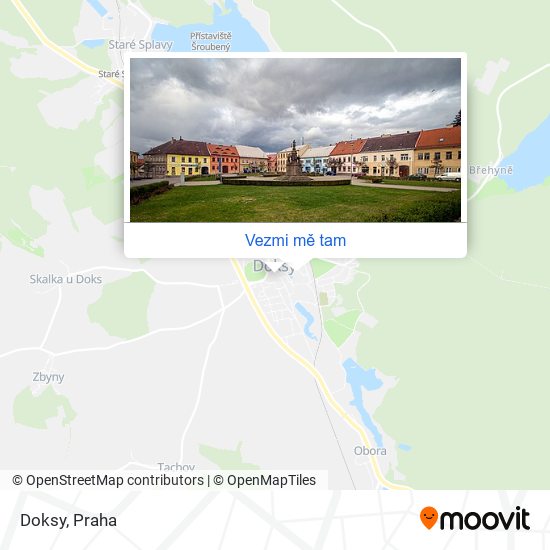 Doksy mapa