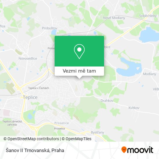 Šanov II Trnovanská mapa