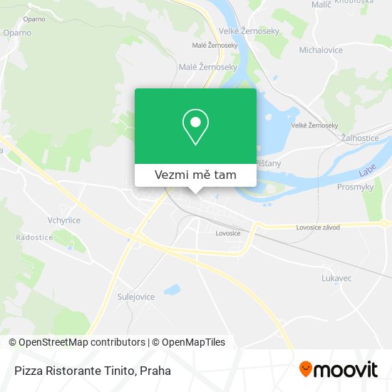 Pizza Ristorante Tinito mapa
