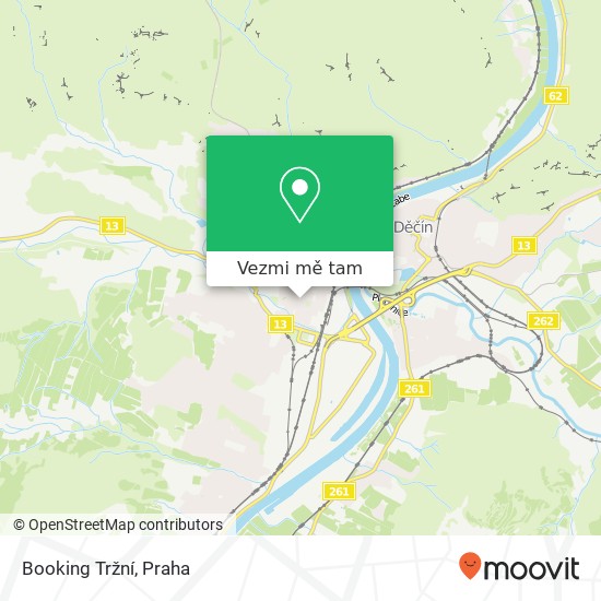 Booking Tržní mapa