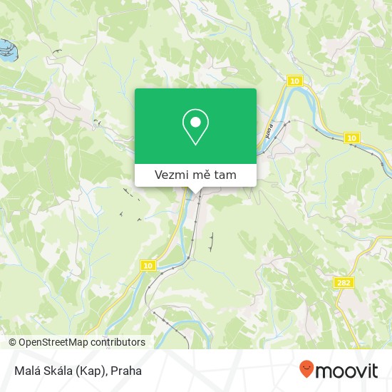 Malá Skála (Kap) mapa