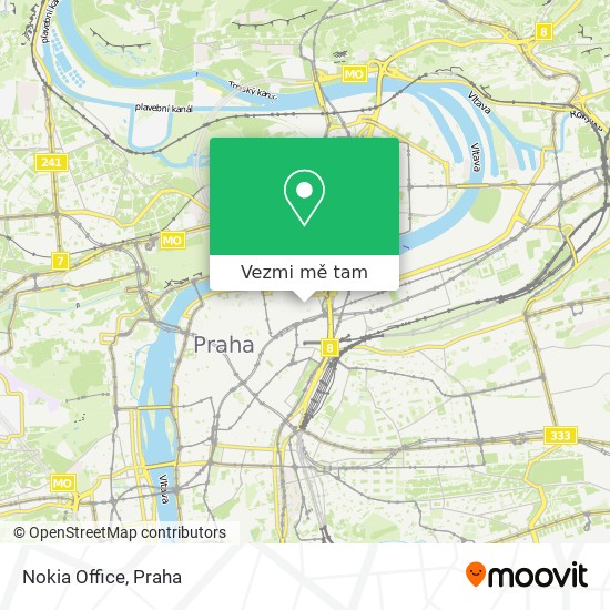 Nokia Office mapa