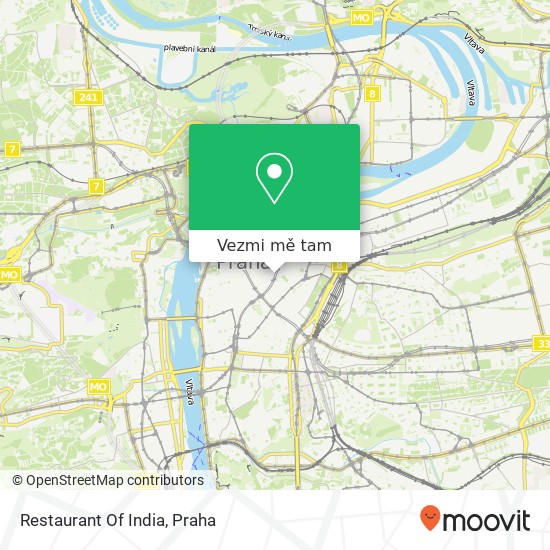 Restaurant Of India mapa