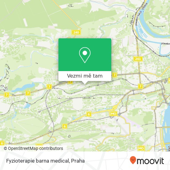 Fyzioterapie barna medical mapa